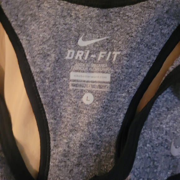 Nike Dri-fit Racerback Tank Top L - Picture 4 of 6